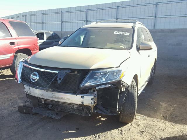 5N1AR2MM5DC630003 - 2013 NISSAN PATHFINDER GOLD photo 2