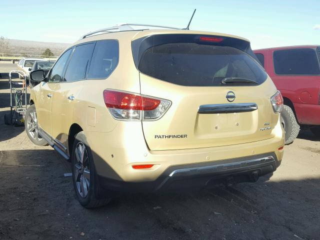 5N1AR2MM5DC630003 - 2013 NISSAN PATHFINDER GOLD photo 3