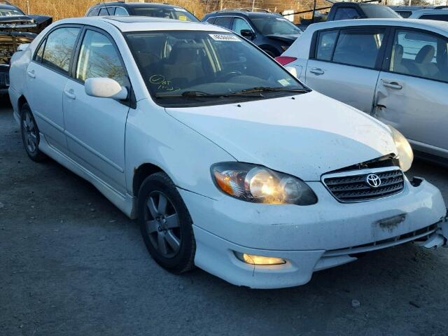 2T1BR32E16C664623 - 2006 TOYOTA COROLLA CE WHITE photo 1