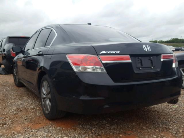 1HGCP2F89BA038133 - 2011 HONDA ACCORD EXL BLACK photo 3