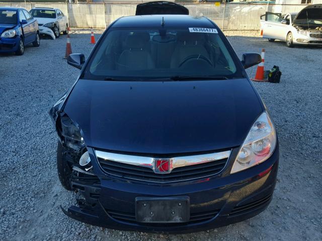 1G8ZS57B29F163565 - 2009 SATURN AURA XE BLUE photo 9