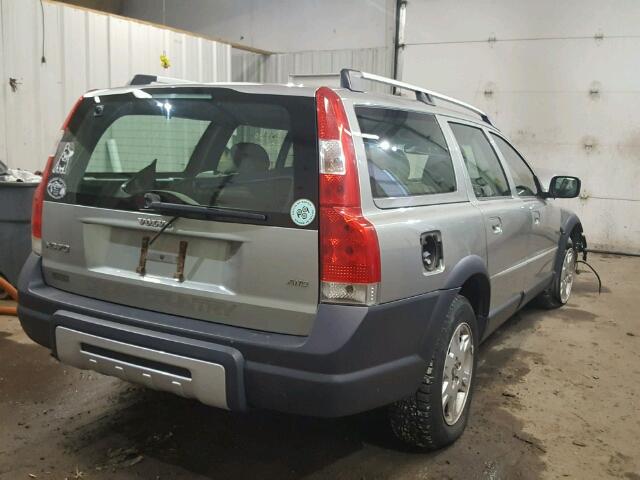 YV1SZ592X51194709 - 2005 VOLVO XC70 GRAY photo 4