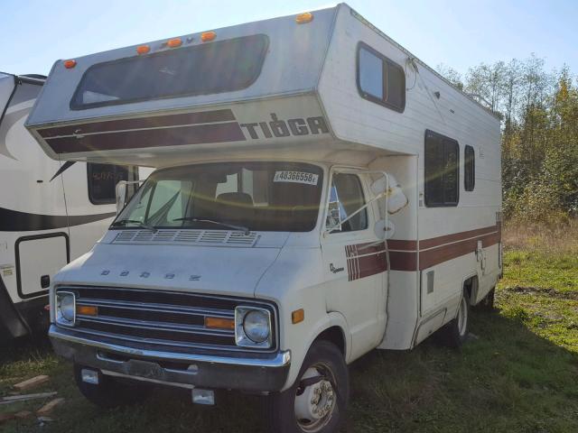 F44CD8V704046 - 1978 DODGE TIOGA BEIGE photo 2