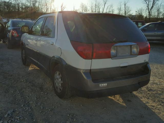 3G5DA03E73S605336 - 2003 BUICK RENDEZVOUS WHITE photo 3