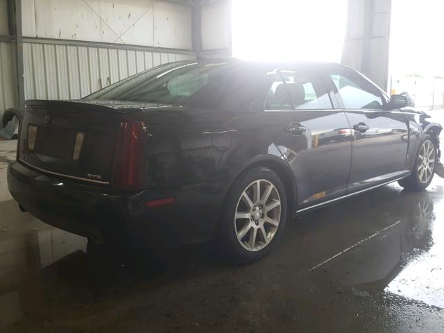 1G6DC67A160138068 - 2006 CADILLAC STS BLACK photo 4