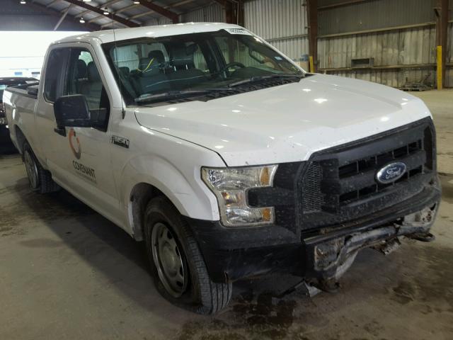 1FTFX1EF5HKC42887 - 2017 FORD F150 SUPER WHITE photo 1