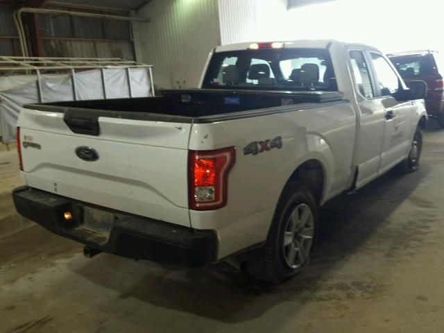 1FTFX1EF5HKC42887 - 2017 FORD F150 SUPER WHITE photo 4