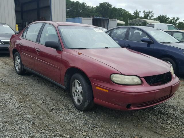 1G1ND52F94M636917 - 2004 CHEVROLET CLASSIC BURGUNDY photo 1