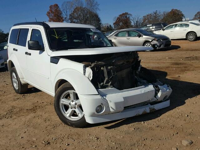 1D4PU5GKXBW574082 - 2011 DODGE NITRO SXT WHITE photo 1