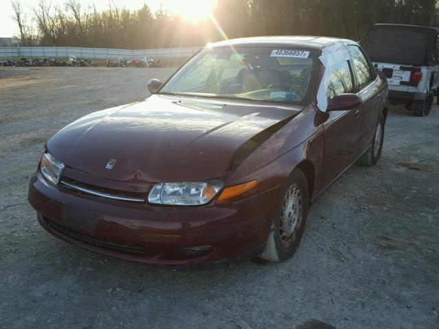 1G8JW52R3YY621512 - 2000 SATURN LS2 RED photo 2