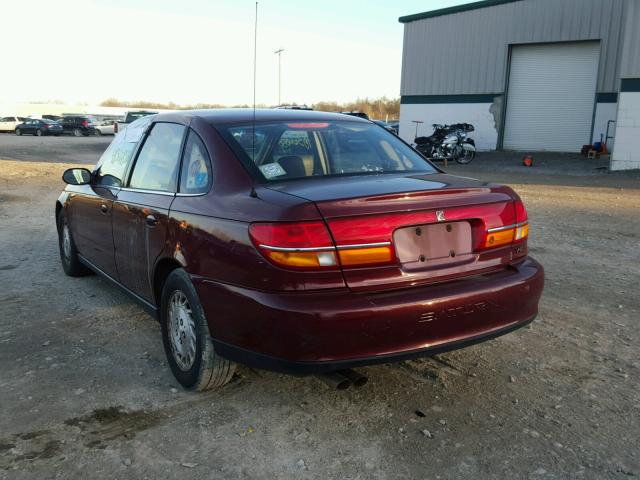 1G8JW52R3YY621512 - 2000 SATURN LS2 RED photo 3