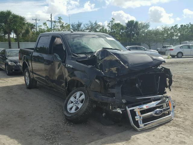 1FTEW1CF8GKD79547 - 2016 FORD F150 SUPER BLACK photo 1