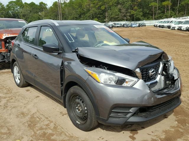 3N1CP5CU8JL514609 - 2018 NISSAN KICKS S GRAY photo 1