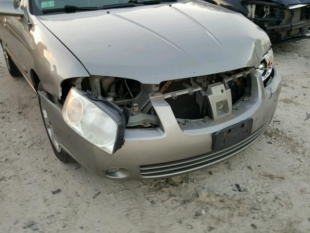 3N1CB51D06L622523 - 2006 NISSAN SENTRA 1.8 GRAY photo 9