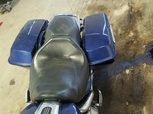 1HD1KBW196Y666597 - 2006 HARLEY-DAVIDSON FLHXI BLUE photo 6