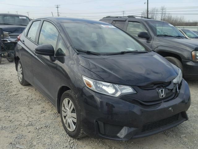 3HGGK5H56FM738396 - 2015 HONDA FIT LX BLACK photo 1