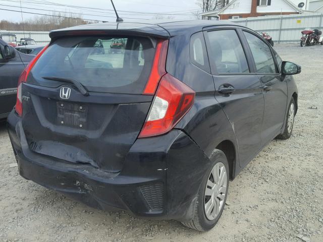 3HGGK5H56FM738396 - 2015 HONDA FIT LX BLACK photo 4