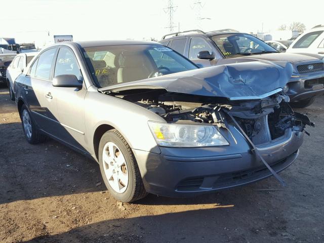 5NPET46F99H430111 - 2009 HYUNDAI SONATA GLS GRAY photo 1