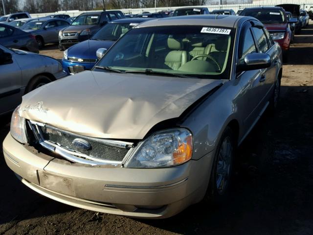 1FAHP25177G136788 - 2007 FORD FIVE HUNDR TAN photo 2