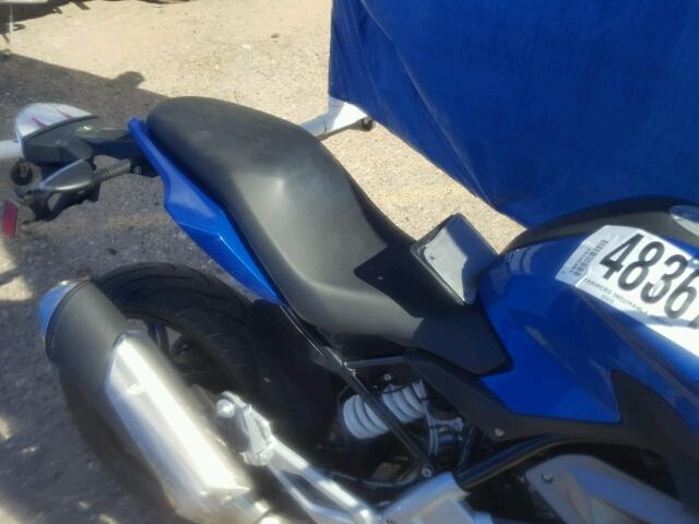 WB30G1101JR855954 - 2018 BMW G310 R BLUE photo 6