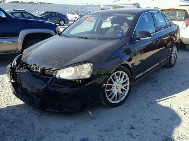 3VWWJ71K06M665340 - 2006 VOLKSWAGEN JETTA GLI BLACK photo 2