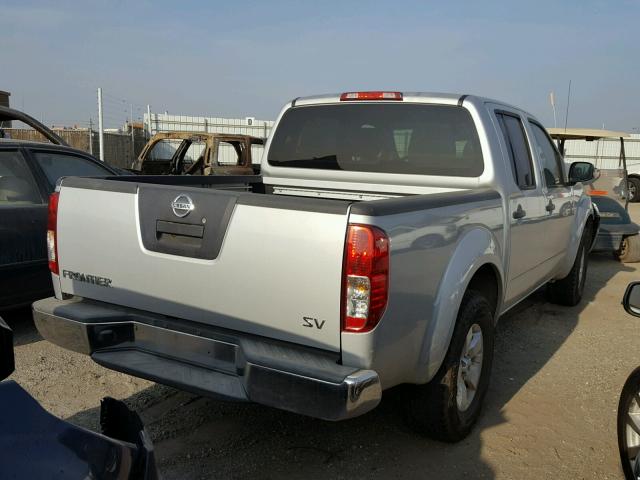 1N6AD0ER4CC455594 - 2012 NISSAN FRONTIER S SILVER photo 4