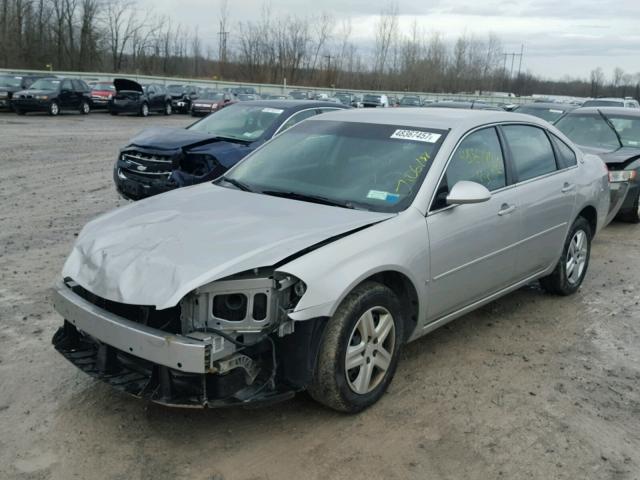 2G1WB58N879162033 - 2007 CHEVROLET IMPALA LS SILVER photo 2