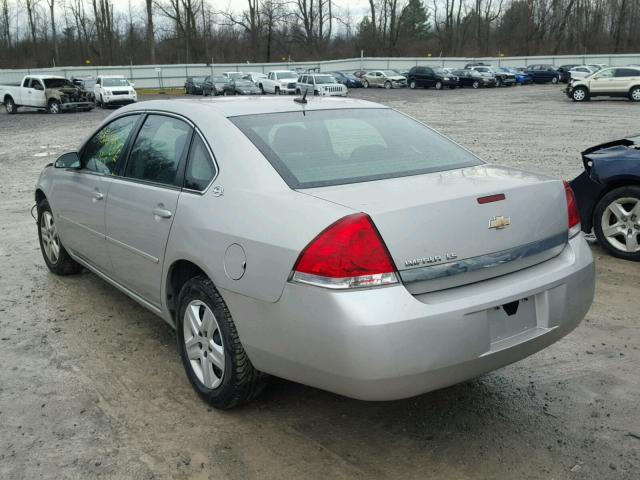 2G1WB58N879162033 - 2007 CHEVROLET IMPALA LS SILVER photo 3