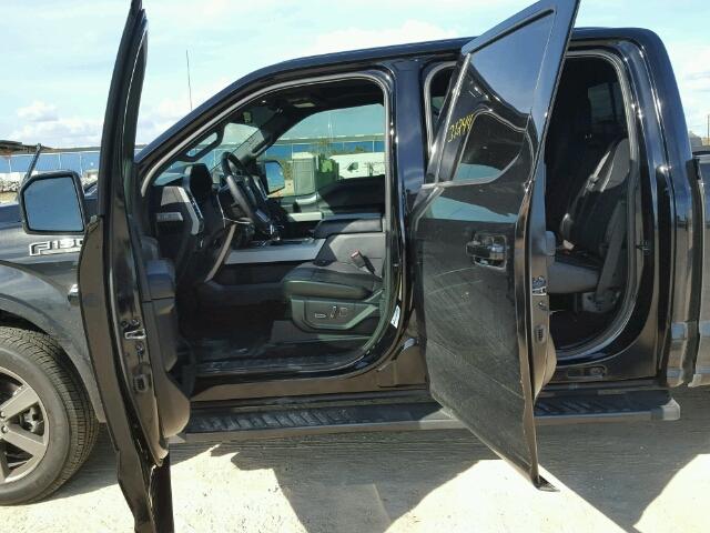 1FTEW1CG6GKD42585 - 2016 FORD F150 SUPER BLACK photo 9