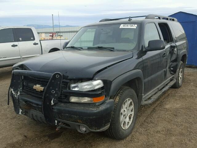 1GNFK16ZX6J169498 - 2006 CHEVROLET SUBURBAN K BLACK photo 2