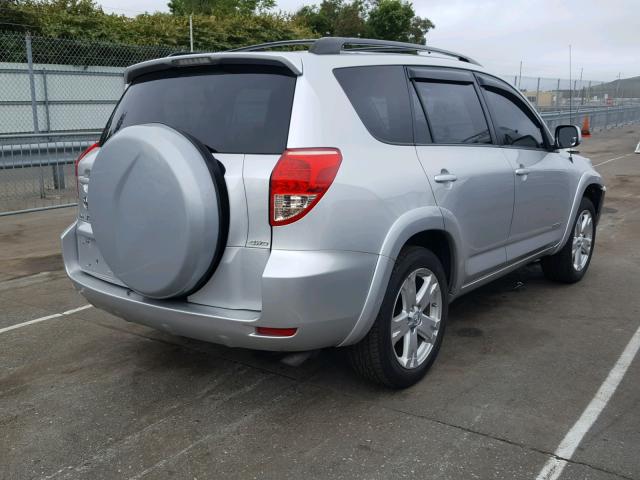 JTMBD32V976030189 - 2007 TOYOTA RAV4 SPORT GRAY photo 4