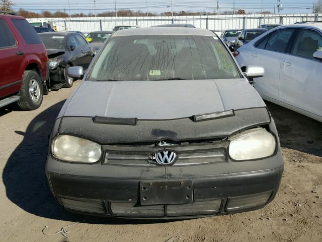 9BWGK61J024036338 - 2002 VOLKSWAGEN GOLF GLS SILVER photo 9