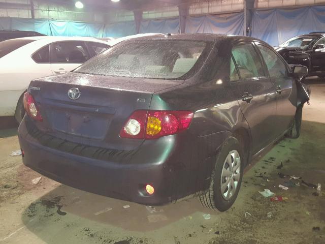 1NXBU4EE2AZ182296 - 2010 TOYOTA COROLLA BA GRAY photo 4