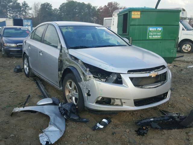 1G1PF5SC7C7130525 - 2012 CHEVROLET CRUZE LT SILVER photo 1