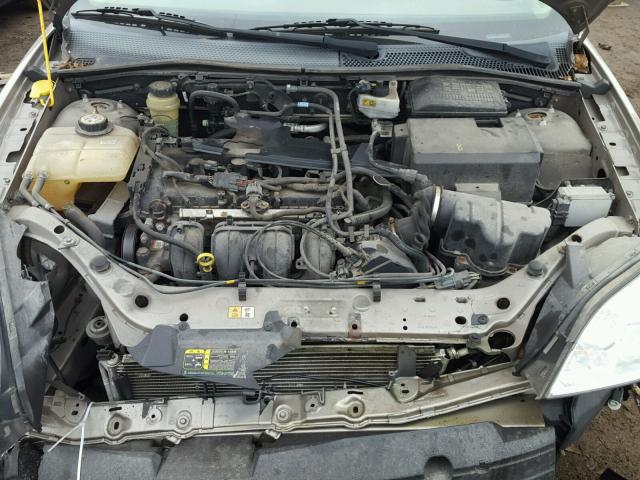 1FAFP36N35W252247 - 2005 FORD FOCUS ZXW BEIGE photo 7