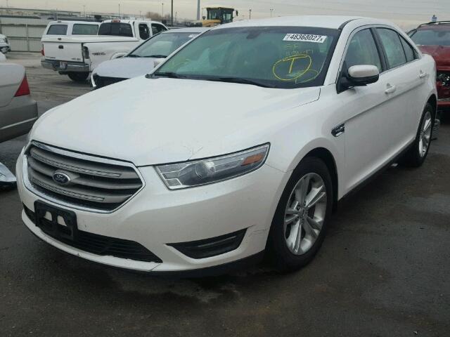 1FAHP2E97DG184177 - 2013 FORD TAURUS SEL WHITE photo 2