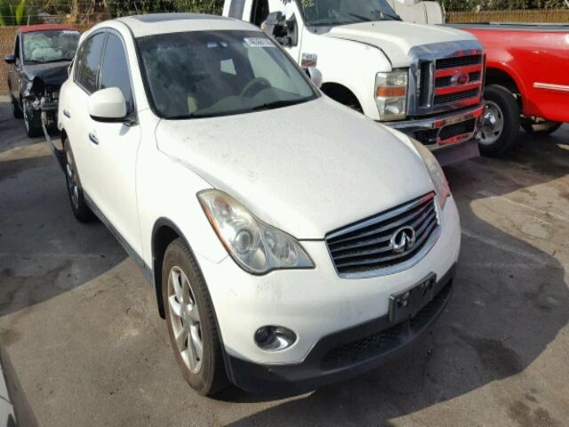 JNKAJ09F78M354478 - 2008 INFINITI EX35 BASE WHITE photo 1