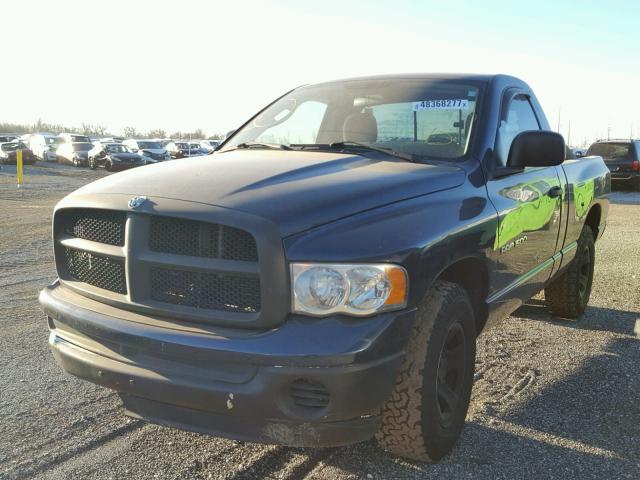 1D7HA16N24J255652 - 2004 DODGE RAM 1500 S BLUE photo 2