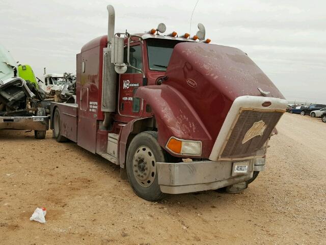 1NPGHU7X77D744045 - 2007 PETERBILT 385 MAROON photo 1