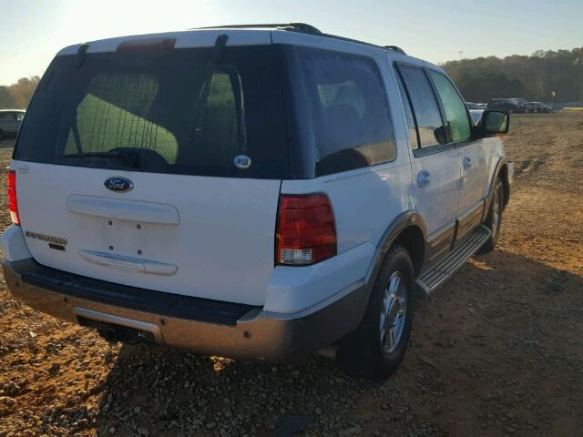 1FMFU17L04LB85462 - 2004 FORD EXPEDITION WHITE photo 4