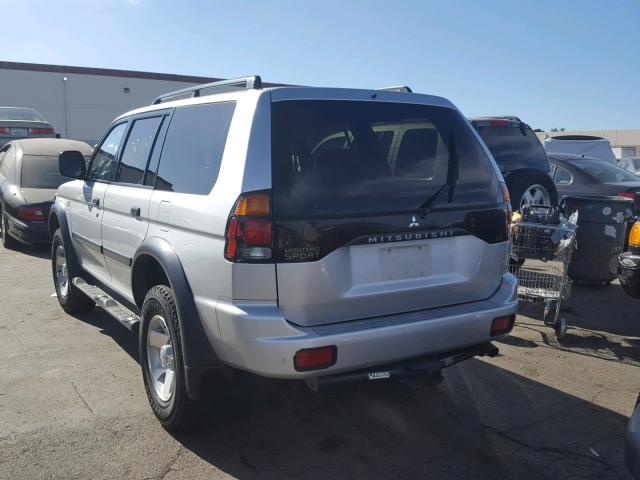 JA4LS21H52P013001 - 2002 MITSUBISHI MONTERO SP SILVER photo 3