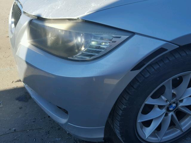 WBAPH7G55ANM49404 - 2010 BMW 328 I SILVER photo 9