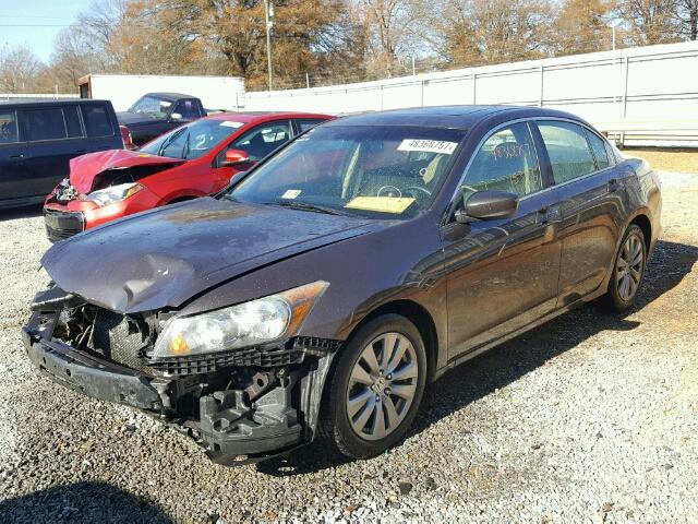 1HGCP2F78BA128333 - 2011 HONDA ACCORD EX BROWN photo 2