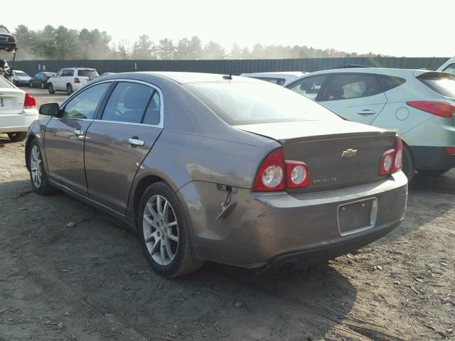 1G1ZE5E11BF175907 - 2011 CHEVROLET MALIBU LTZ 灰色 照片 3
