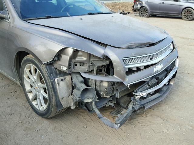 1G1ZE5E11BF175907 - 2011 CHEVROLET MALIBU LTZ 灰色 照片 9