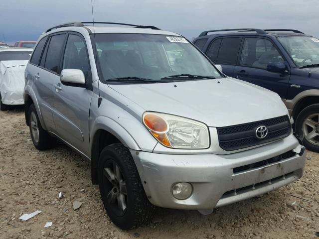 JTEHD20V046009374 - 2004 TOYOTA RAV4 SILVER photo 1