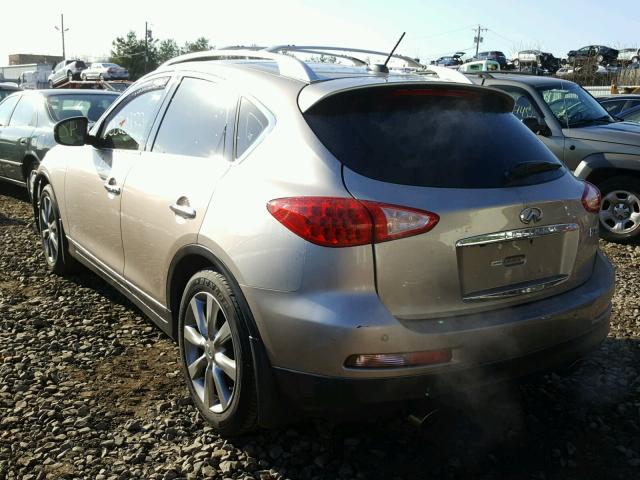 JNKAJ09F18M361801 - 2008 INFINITI EX35 BASE TAN photo 3