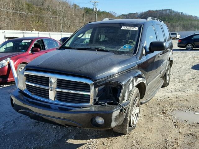 1D4HD58D95F514254 - 2005 DODGE DURANGO LI BLACK photo 2