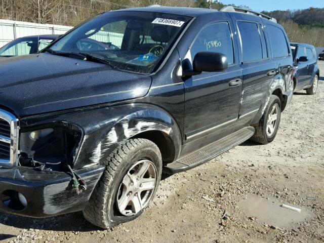 1D4HD58D95F514254 - 2005 DODGE DURANGO LI BLACK photo 9