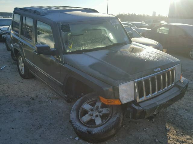 1J8HG48K57C611851 - 2007 JEEP COMMANDER GREEN photo 1